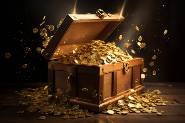 Chest full of gold